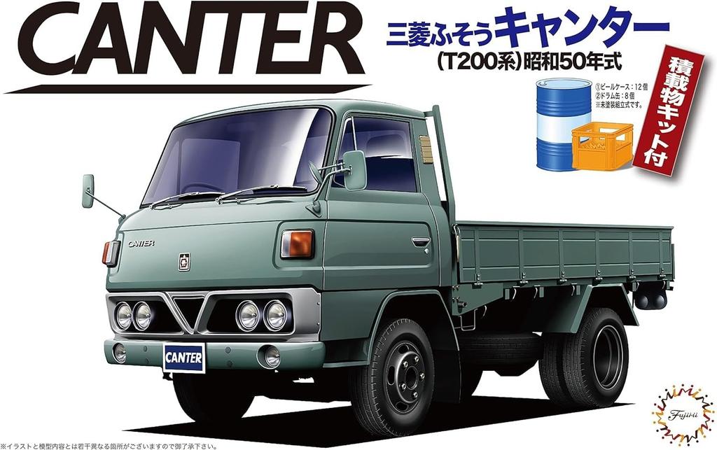 Модели Fujimi Серия Грузовиков TR1 Mitsubishi Fuso Canter Серия T200 S50 1/32