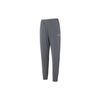 Solid Color Slim Fit Logo Print Straight Leg Casual Pants Men Bottoms Gray 952227512-1