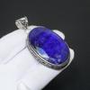Blue Sapphire Gemstone Handmade 925 Sterling Pendant Lab Created Sapphire, Handmade Gifts Pendant, Gifts For Women, Gifts For Her