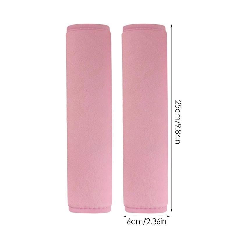 Чехол на ремень безопасности автомобиля, фланелевый чехол для ремня безопасности из ледяного шелка, для взрослых, автомобильные аксессуары для женщин, автомобильные принадлежности, ремень безопасности