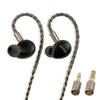 Проводные наушники HiFiGo, KEFINE Quatio Внутриканальные мониторы и игровые наушники, iem 2BA+2DD, 10мм DLC и 8мм PU+LCP динамические драйверы, Качество звука HIFI,