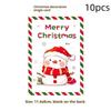 10Pcs Christmas Cards, Handwritten Thanks, Blessings, Messages, Gifts, Decorations, Small Cards, Parties, Birthdays, Holidays