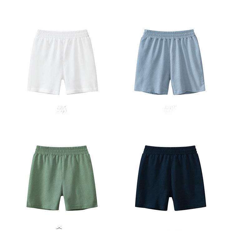 27kids Детские однотонные шорты для мальчиков маленького и среднего размера