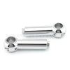 Harley-Davidson Handlebar Riser Spacer 4 Inch Tall 25mm Stem Extension Black Or Chrome Finish