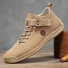 Модный Новый Дизайн 2025 Мужские Кожаные Кроссовки Мужские Дышащие Кожаные Туфли Кожаная Ручная Работа Повседневная Мужская Обувь Мужские Ботильоны для Улицы