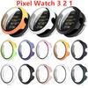 Hard Edge Shell для Pixel Watch 3 41 мм 45 мм защитный чехол закаленная пленка защитный чехол для Google Pixel Watch 2 1 аксессуары