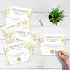 Certificate of Appreciation -25pcs, Certificates of Recognition, Thank You Gifts Certificates for Employees, Staff, Teachers, Volunteers, 8×10 Inch