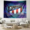Atletico de Madrid Print Tapestry - Portable Wall Decor Cloth, for Home, Dorm, Travel, Bedroom, Living Room - Ideal Birthday Housewarming Gift