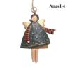 Supply Xmas Tree Embellishment Cartoon Angel Christmas Decorations Santa Claus Hanging Pendants
