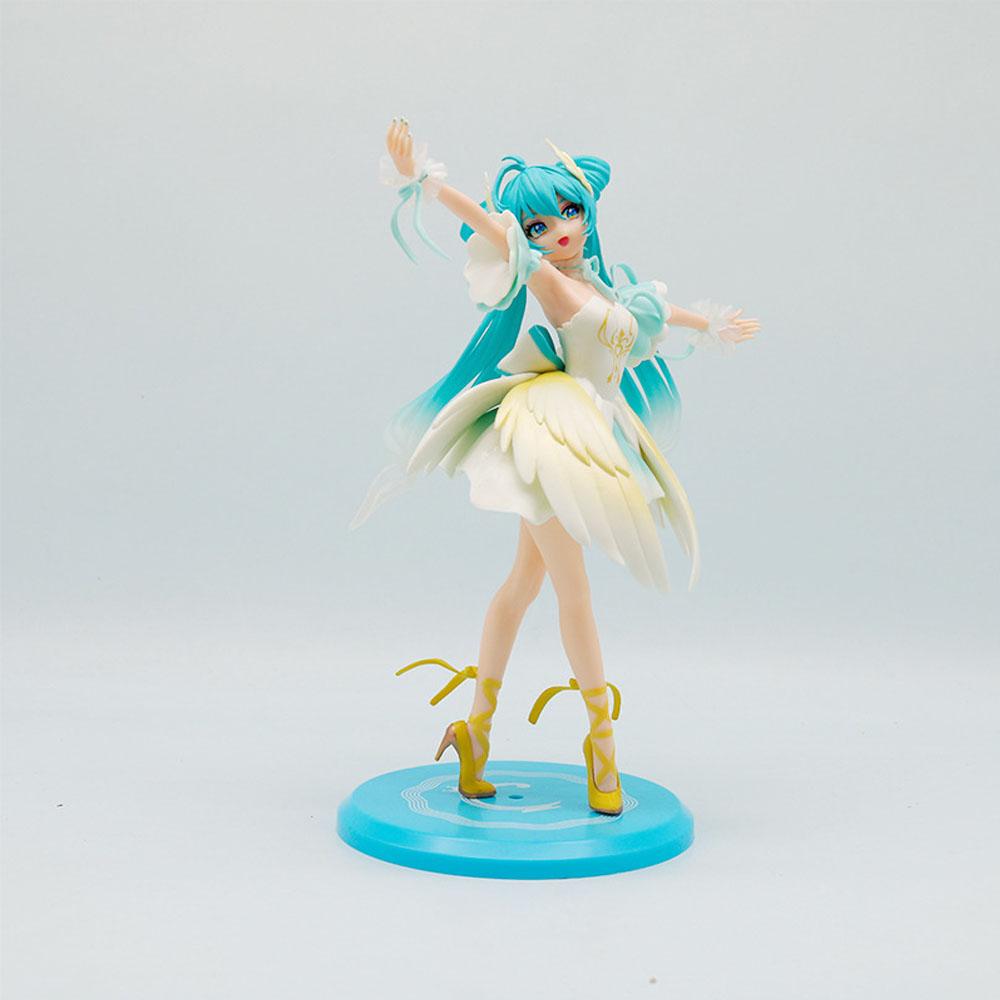 Hatsune Miku Figure Anime Girl Figure Desktop Decor Collectible Doll Present for Fans Future Vocaloid Statue Japanese Kawaii Otaku