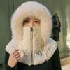 Windproof Balaclava Ski Mask Plush Ear Protection Hat Cycling Cap Winter Hat  Outdoor