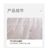 Reusable Incontinence Underwear Adults Teens Leak-Proof Washable Briefs With Side Snap TPU Lining White Grey