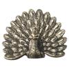 Open Screen Brass Peacock Ornament Brass Home Decoration New Brass Decorative Ornaments  Home