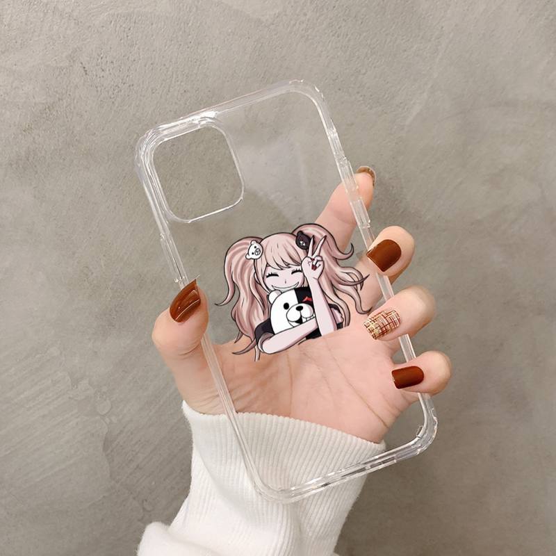 Чехол для телефона Danganronpa Junko Enoshima Monokuma для iphone 13 11 12 pro XS MAX 8 7 6 6S Plus X 5S SE 2020 XR