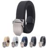 Холщовый мужской ремень Пряжка из сплава Рабочий ремень Унисекс Спортивный пояс