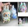 Acrylic Case Transparent Portable Cable Protective Organizer Box For Labubu V1 V2 Doll Bag Keychain Bags