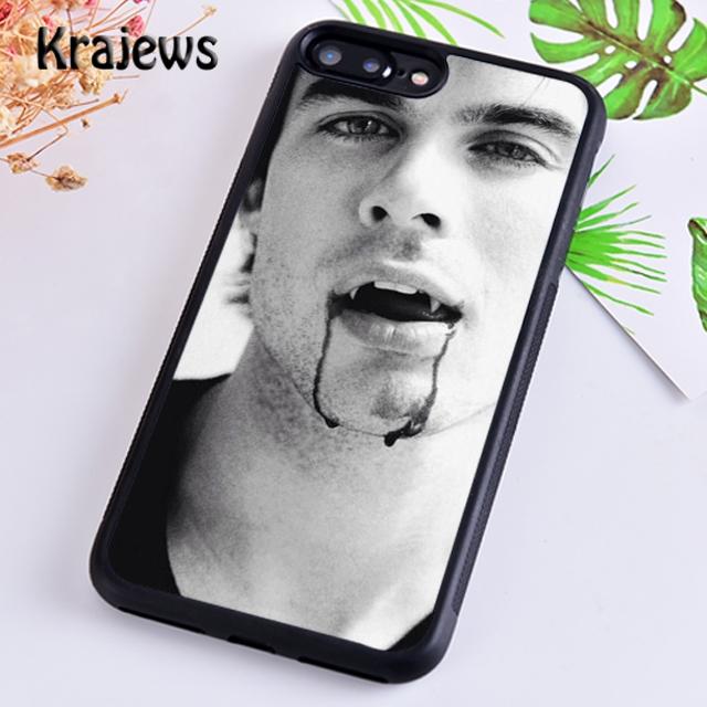 Чехол для телефона Damon Salvatore The Vampire Diaries Для iPhone 17 Air 16 15 14 plus 12 13 pro max coque Fundas