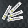AABHM1 1/2Pcs 3D Aluminum Emblem Trunk Side Body Sticker For Chevrolet Cruze Lacetti Sonic Spark Sail Aveo Cobalt Malibu Captiva Camaro