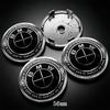 BMW M 4Pcs 56mm 68mm Car Wheel Center Caps   BMW E46 E39 E53 E65 E66 E90 G26 X1 X3 X5 X7 1/3/5/7 Series G30 F15 G70 G08 G07 G05 G06 CUY1 F35