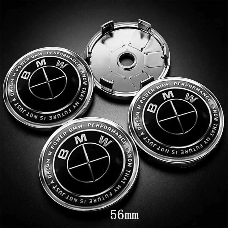 For BMW M 4Pcs 56mm 68mm Car Wheel Center Caps For BMW E46 E39 E53 E65 E66 E90 G26 X1 X3 X5 X7 1/3/5/7 Series G30 F15 G70 G08 G07 G05 G06 XGNST1