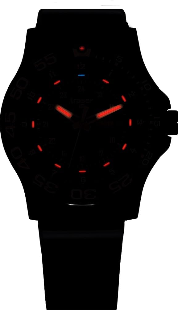 Watch Tracer P66 Elite Red 100378 Black [traser H3] Men's
