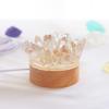 Natural Crystal Night Light Crystal Original Stone Creative Bed Bedroom Sleeping Atmosphere Stone Crafts