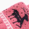 Winter Women Adult Plus Velvet Thickening Cute  Christmas Finger Gloves