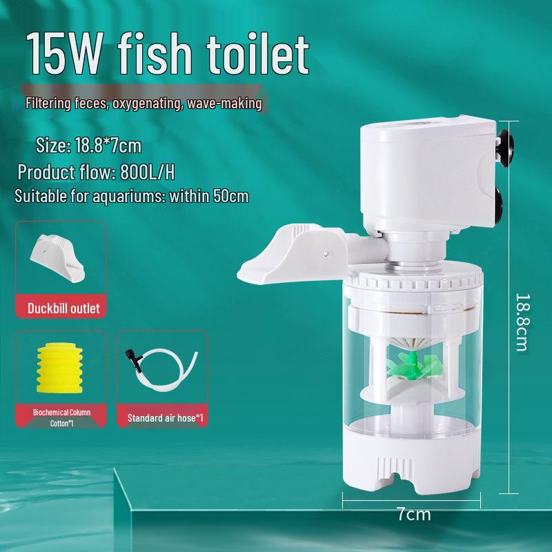 Компактный канистровый фильтр 3-в-1 для аквариума и циркуляционный насос для эффективной очистки воды