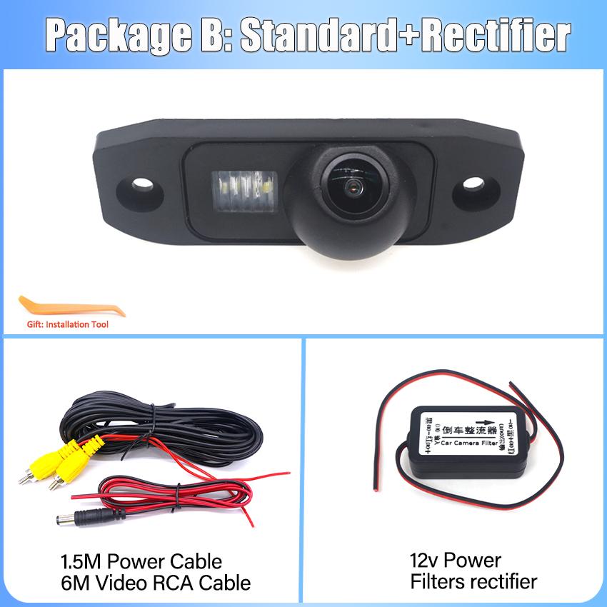 HD 1080x720P Rear View Camera For Volvo S40 S60 S80 V50 2004~2012 2013 2014 2015 2016 2017 Night Vision Car Backup Parking