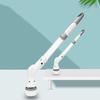 Беспроводная электрическая щетка для чистки с 4 сменными насадками, автовращение, длинная ручка, многофункциональная домашняя ванная комната, пол, плитка, очиститель окон, скруббер, инструмент