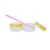 Набор Wopanxye из 3 мл Кремовые Косметические Многоразовые Маленькие Круглые Контейнеры для Маникюра для DIY Косметики Многоцветные Контейнеры, Банки, 50 Штук
