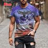 Rock Band Men's T-shirt 3d Judas Priest Print Tshirt Men Women Fashion Short Sleeve T-shirt Hip Hop Tops Tees Heavy Metal Tshirt