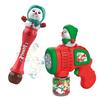Kids Bubble Toy Christmas Bubble Machine for Toddlers Santa Snowman Bubble Toy