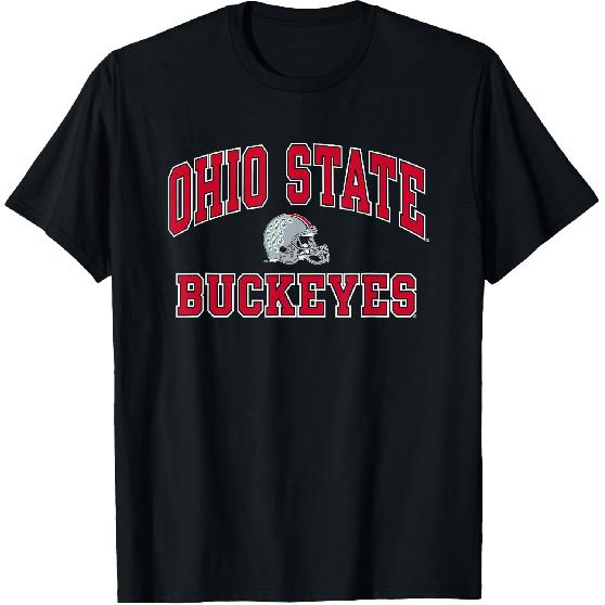 Ohio State Buckeyes Football Helmet Officially Licensed T-Shirt