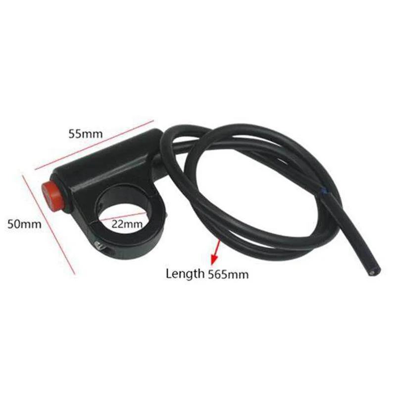 Universal Motorcycle Switch Double Flash Warning Emergency Lamp Signal Flasher Hazard Light Button Switches Moto Accessories 1Pc