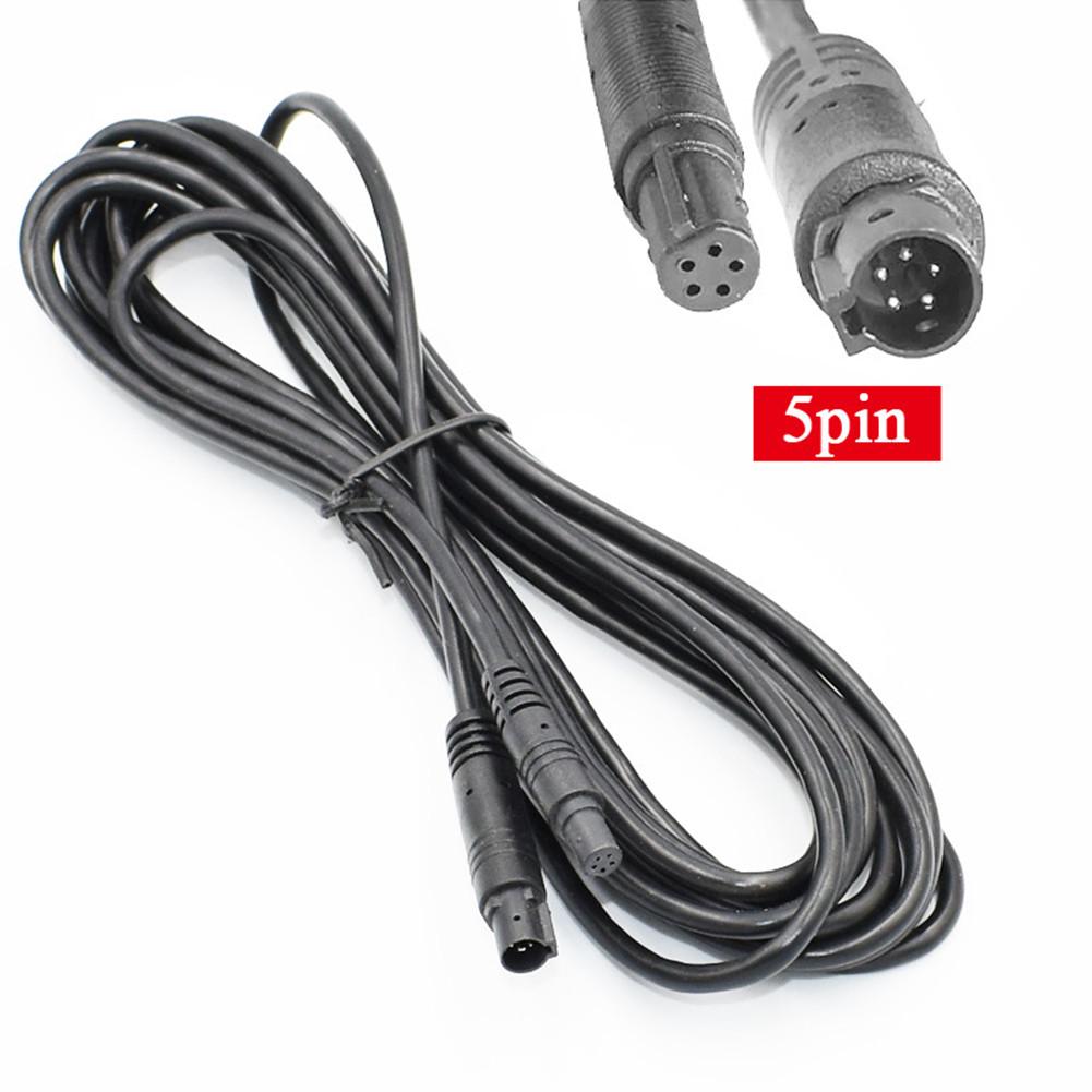 4Pin/5Pin Male to Female Extension Cable for Car Reversing Parking Camera – 25M Length Wear resistant PVC Coating