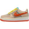 Nike Air Force 1 Low GS D.I.Y. Детские кроссовки Diorama Песочный дрифт Безопасный оранжевый IB7725-126