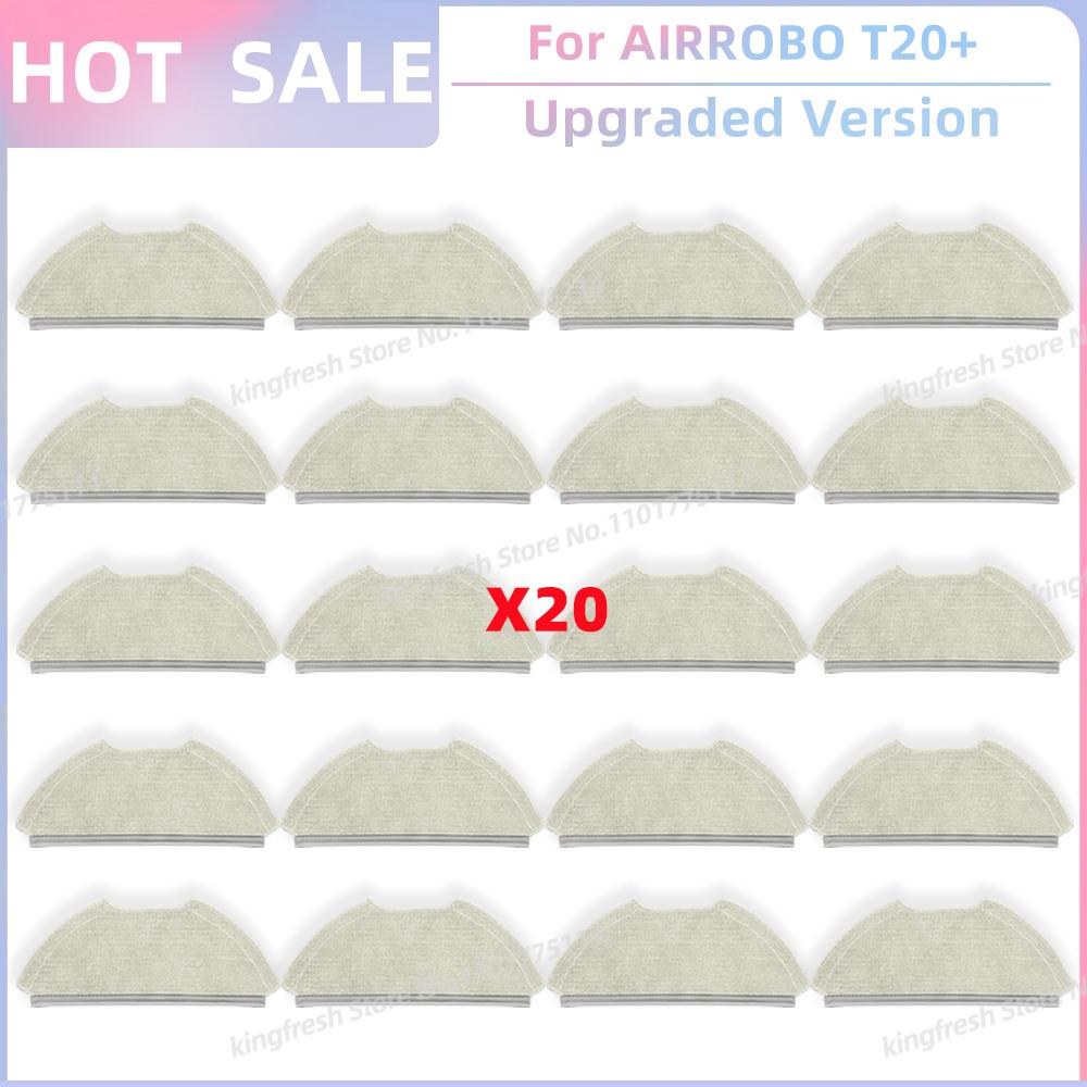 Fit For AIRROBO T20+ / T25+ / T30+ / L40+ / L50+ / L60+ / FIXR T20 Parts Main Roller Side Brush Filter Mop Cloth Pad Dust Bag