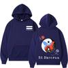 Autumn Men's Women's Hoodies Yin Yang Tai Chi Butterfly Printing Unisex Fashion Pullover Long Sleeves Loose Casual Vintage Sweatshirts