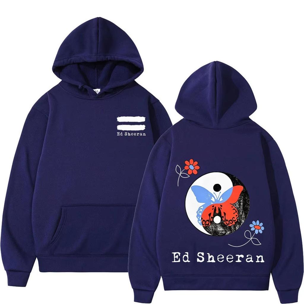 Autumn Men's Women's Hoodies Yin Yang Tai Chi Butterfly Printing Unisex Fashion Pullover Long Sleeves Loose Casual Vintage Sweatshirts