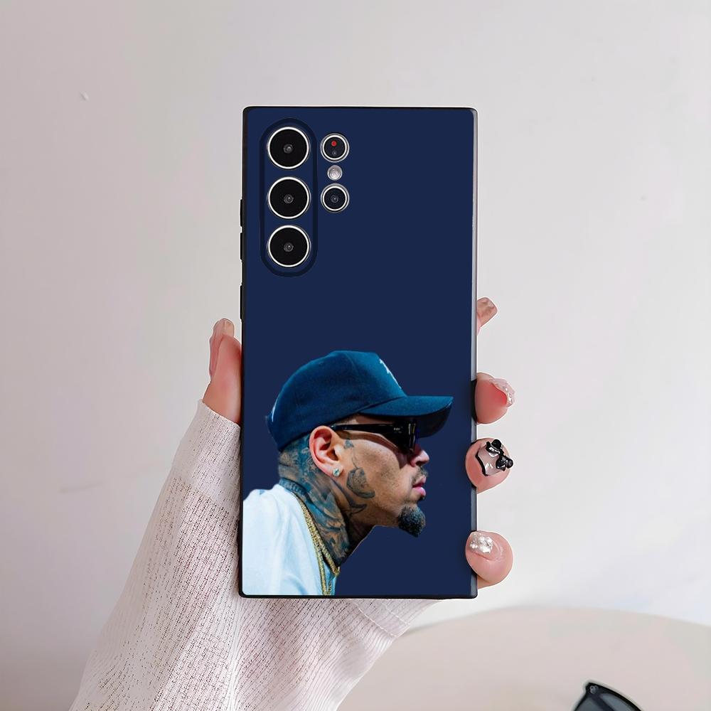 Чехол для телефона C-Chris singer B-Brown 11 для Samsung серии S s21 s22 s23 s24 s25 FE Plus Ultra, мягкий ТПУ, приятный для кожи
