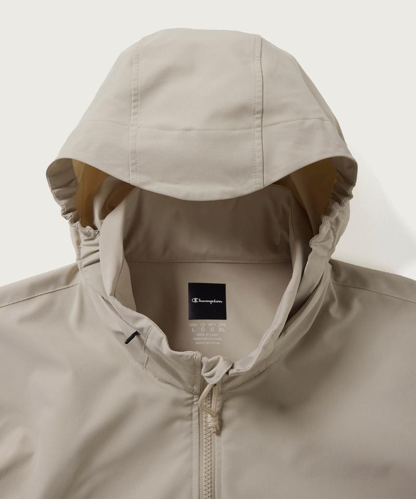 Champion [Black Edition] Lightweight Zip-Up Jacket Grey
