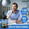 Didacat Cortisol Health Magnesium Ashwagandha L-Theanine Supplement, 13 in 1 Extra Strength 120 Capsules