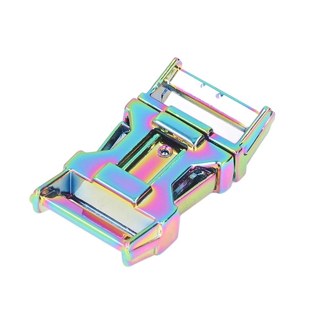 4pcs Glossy Finish Metal Buckle Zinc Alloy Belt Buckle Quick Release Clip For DIY Craft
