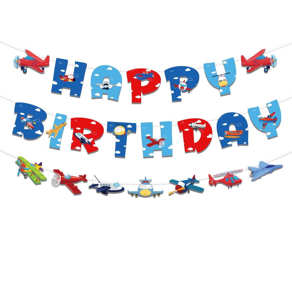 Баннер Пожарная машина-динозавр и Строительная техника - Украшение для вечеринки в мультяшном стиле