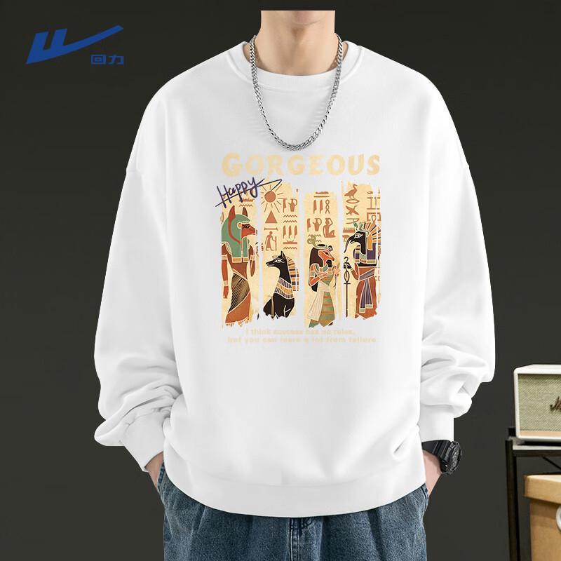 Warrior Men's Crew Neck Cotton Blend Casual Sweatshirt