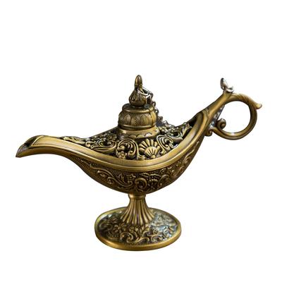 Винтажная лампа Аладдина, сказка, украшение для домашнего стола, декор (Древняя медь) ОРИ