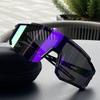 Модные спортивные солнцезащитные очки для бега и велоспорта, ветрозащитные, UV380, для мужчин и женщин