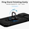 Для iPhone 11 Чехол PC+TPU Подставка Броня Чехол для телефона с Защитой камеры