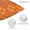 Atomic Erea Sunburst Weave Square Pillowcase Polyester Linen Velvet Creative Zip Decor Throw Pillow Case Home Cushion Cover